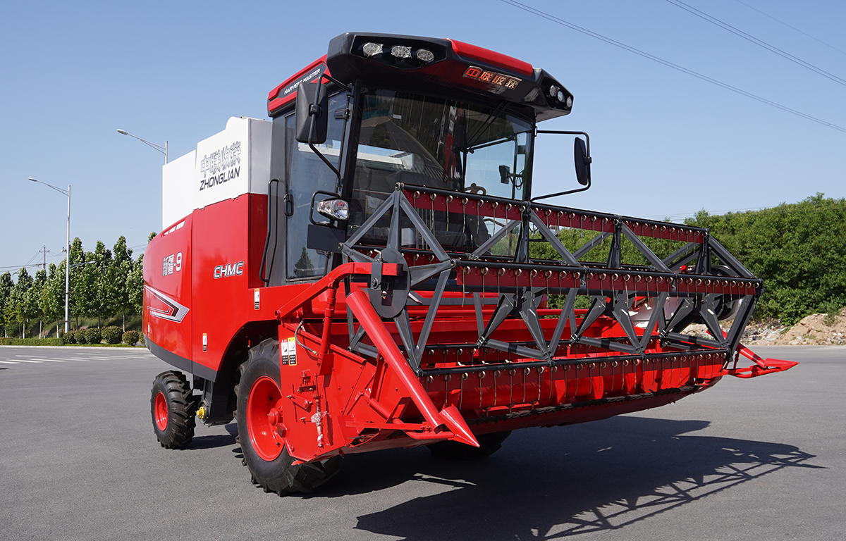 尊龙凯时2022款4LZ-9B自走式大豆机